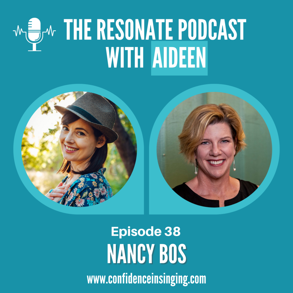 Nancy Bos, voice and performance expert, and founder and CEO of StudioBos Media, she empowers people to overcome the fear of using their voices on stage, speaking up at meetings, or even in their personal life - through working with a person’s subconscious saboteurs. Nancy is also the author of several best-selling books, including her latest: Singing Through Change: Women’s Voices in Midlife, Menopause, and Beyond.