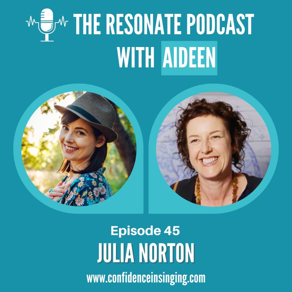 Julia is a Jungian voice coach, singer, actor, and podcaster who, for the last two decades, has been empowering other creatives and voice professionals to embrace vocal confidence, get unstuck, and move into the full magnificence of their creative potential. She has over 25 years experience teaching people how to have a free and healthy voice and develop vocal confidence.